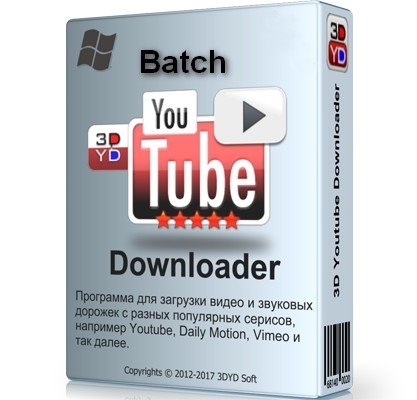 3D Youtube Downloader - Batch 2.12.10 RePack (& Portable) by elchupacabra