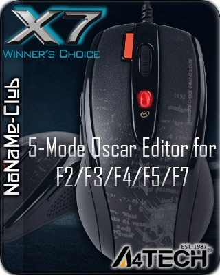 5-Mode Oscar Editor for F2/F3/F4/F5/F7 mouse V14.03V03