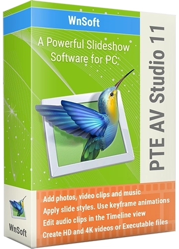 Альбомы и видео из фотоснимков - PTE AV Studio Pro 11.0.2 RePack (& Portable) by Dodakaedr