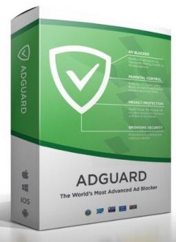 Блокировщик рекламы - Adguard Premium 6.2.437.2171 RePack by elchupacabra (7.01.2018)