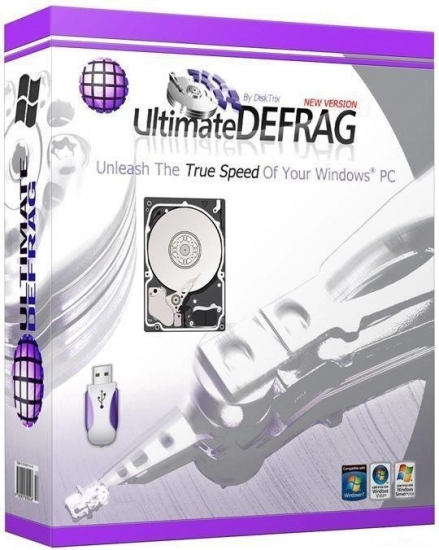 Дефрагментатор файлов на жестком диске - DiskTrix UltimateDefrag 6.1.2.0 RePack (& portable) by 9649