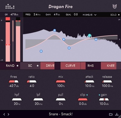 Denise Audio - Dragon Fire 1.0.0 VST, VST3, AAX (x32/x64)