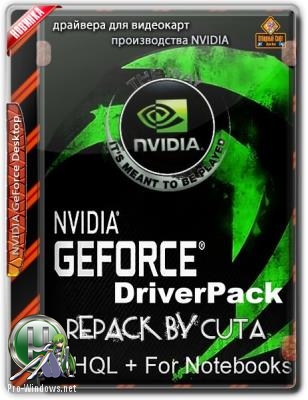 Драйвер для видеокарты - Nvidia DriverPack v.419.17 RePack by CUTA