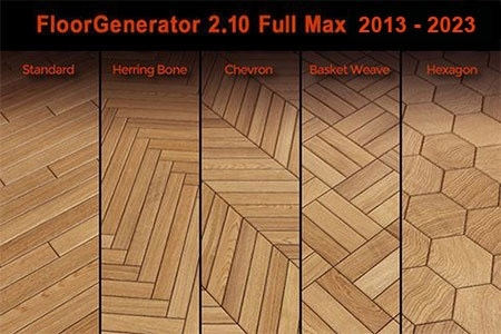 FloorGenerator 2.10 for 3ds Max 2013-2023