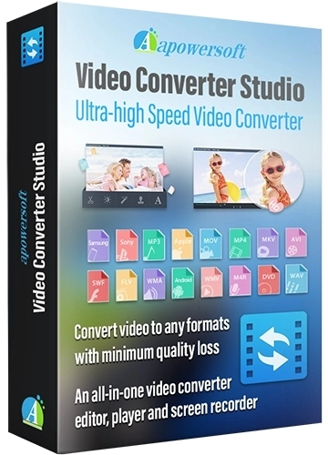 Конвертер видео Apowersoft Video Converter Studio 4.8.8.0
