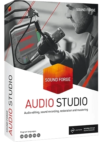 MAGIX SOUND FORGE Audio Studio восстановление и запись звука 16.1.0.47