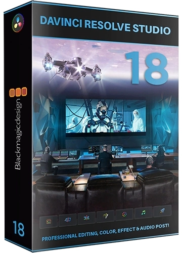 Монтаж фильмов Blackmagic Design DaVinci Resolve Studio 18.5b Build 25 Public Beta 3
