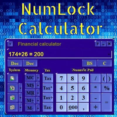 NumLock Calculator 3.3 Build 250
