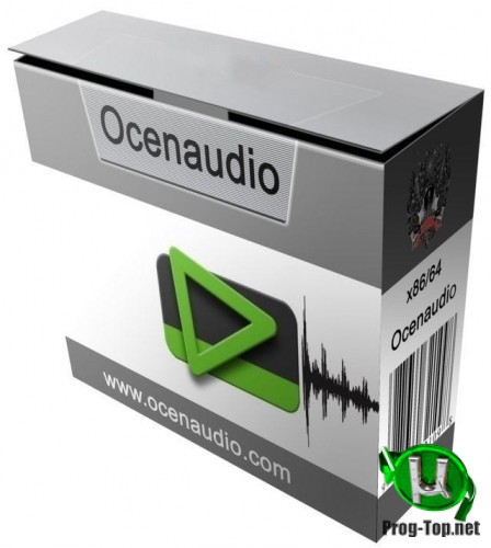 Ocenaudio редактор аудиофайлов 3.8.1 + Portable