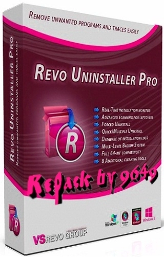 Популярный деинсталлятор приложений - Revo Uninstaller Pro 5.0.3 RePack (& Portable) by 9649