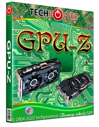 Просмотр характеристик видеокарты GPU-Z 2.53.0 by druc
