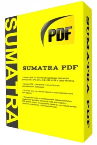 Просмотр и печать PDF, DjVu, FB2, ePub, MOBI, CHM, XPS, CBR/CBZ документов - Sumatra PDF 3.4.14275 Pre-release + Portable
