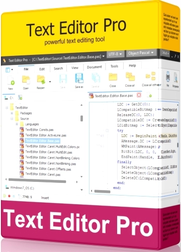 Редактор для программистов - Text Editor Pro 23.0.1 + Portable + bonus