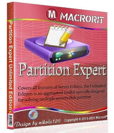 Редактор разделов HDD Macrorit Partition Expert 7.3.3 Unlimited Edition by TryRooM