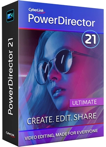 Редактор видео CyberLink PowerDirector Ultimate 21.4.2827.0 by PooShock
