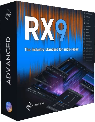 Реставрация звука iZotope - RX 9 Audio Editor Advanced 9.3.0 Standalone, VST, VST3, AAX (x64)