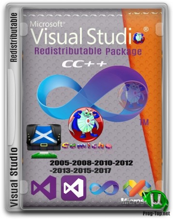 Системные библиотеки - Microsoft Visual C++ 2005-2008-2010-2012-2013-2019 Redistributable Package Hybrid x86 & x64 (от 18.03.2020)