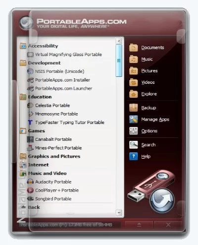 Софт на флешке PortableApps.com Platform 25.0