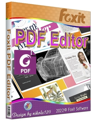Создание и шифрование ПДФ Foxit PDF Editor Pro 2023.1.0.15510 Portable by 7997