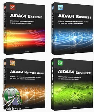 Тест железа компьютера - AIDA64 Extreme / Engineer / Business / Network Audit 6.50.5800 RePack (&Portable) by TryRooM