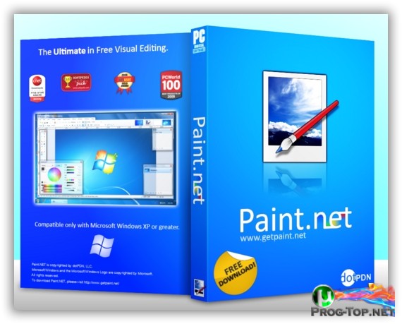 Удобный редактор графики - Paint.NET 4.2.14 Final