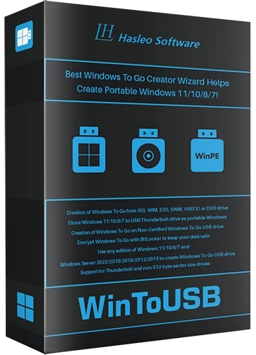 Установщик Windows WinToUSB Technician 7.9 Release 2 Portable by FC Portables