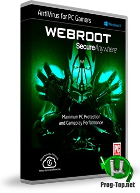 Webroot SecureAnywhere AntiVirus облачный антивирус for Gamers 9.0.29.38 (акция Comss) Web-installer