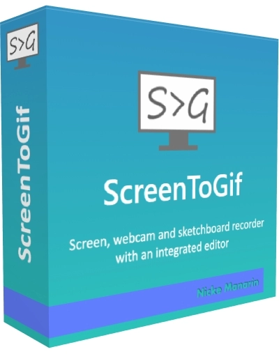 Запись изображения с монитора в GIF файл - ScreenToGif 2.37 + Portable