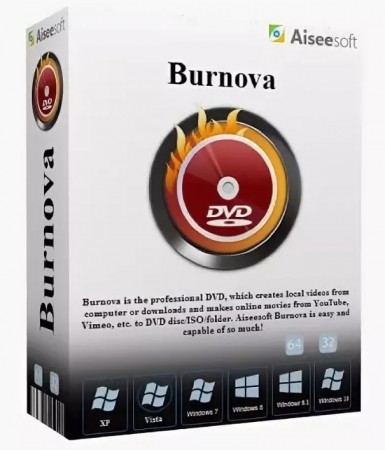 Запись видеофайлов на DVD - Aiseesoft Burnova 1.3.58 RePack (& Portable) by TryRooM
