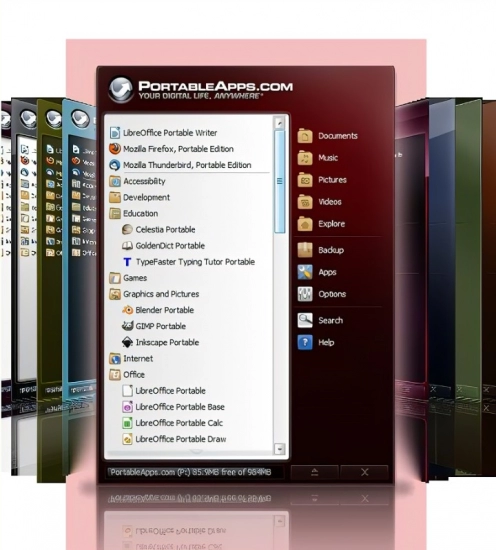 Запуск портативных программ - PortableApps.com Platform 22.0.1
