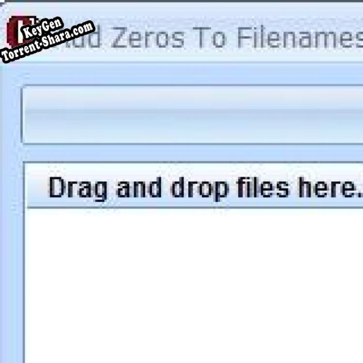Key генератор для  Add Zeros To Filenames