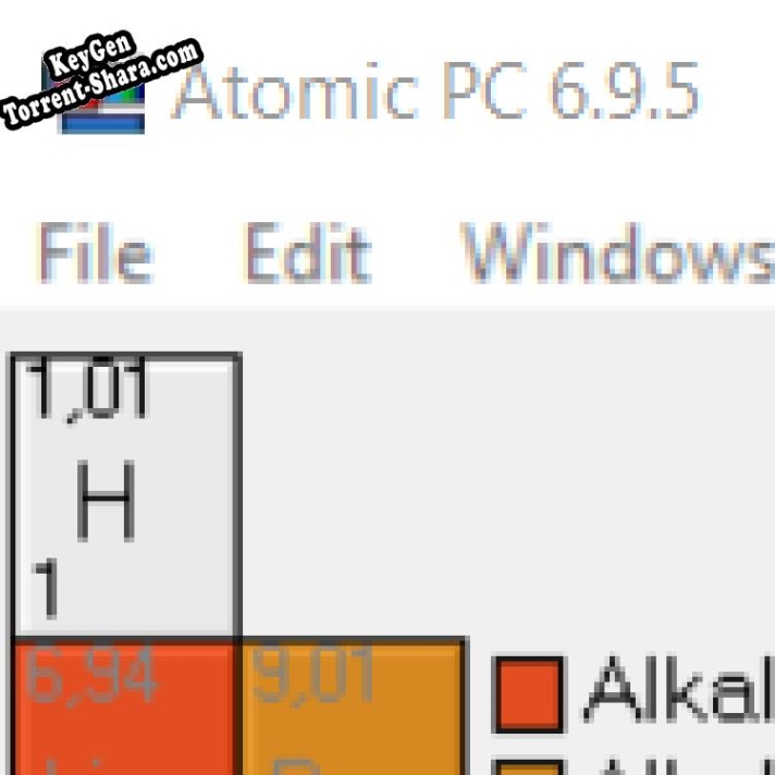 Atomic PC генератор серийного номера