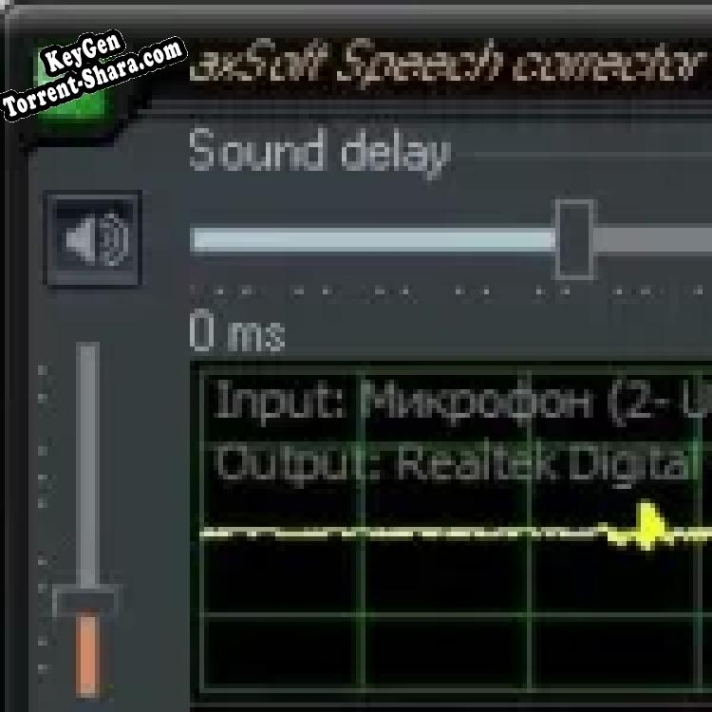 axSoft Speech corrector Key генератор