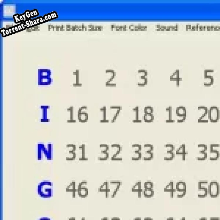 Key генератор для  Bingo Caller