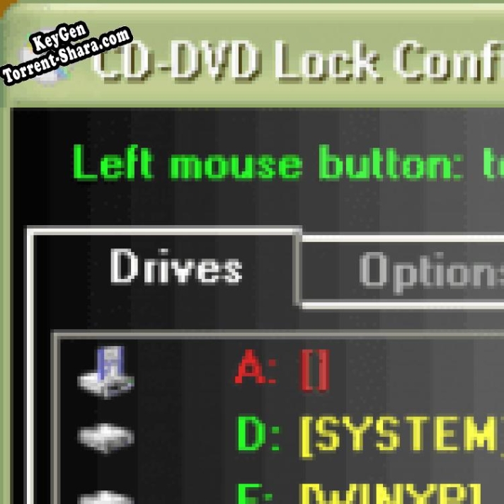Key генератор для  CDDVD Lock