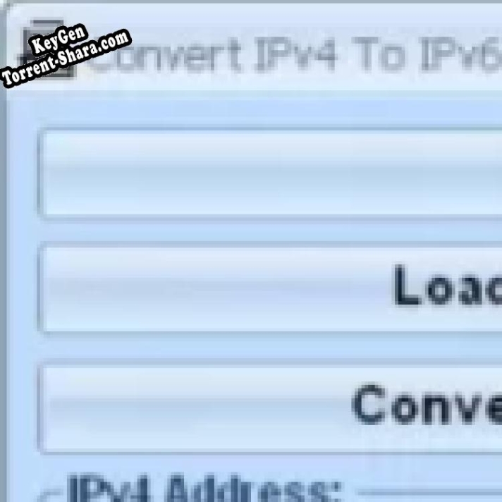 Convert IPv4 To IPv6 ключ бесплатно