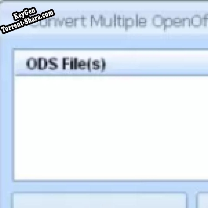 Convert Multiple OpenOffice ODS Files To XLS генератор серийного номера
