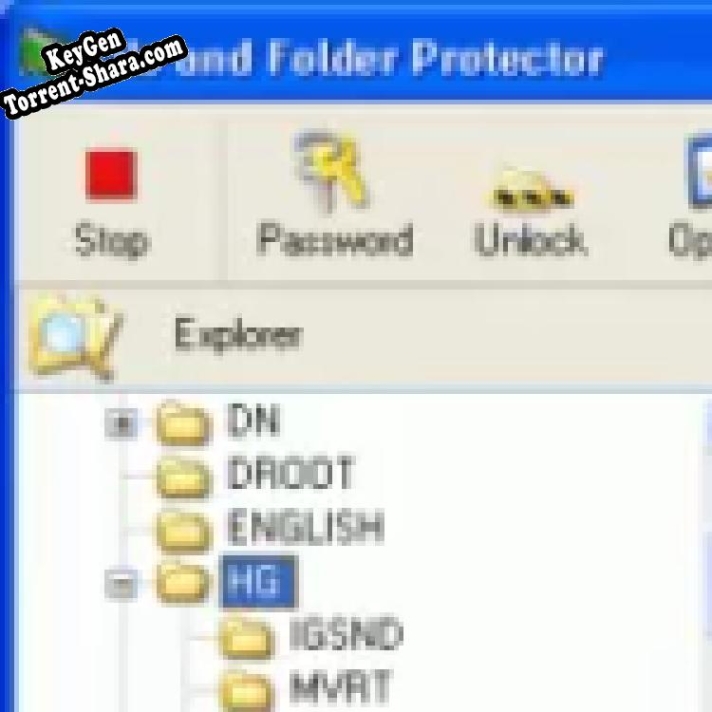 File & Folder Protector ключ бесплатно