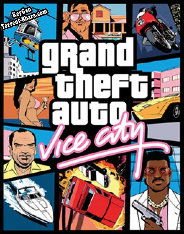 Ключ активации для Grand Theft Auto: Vice City