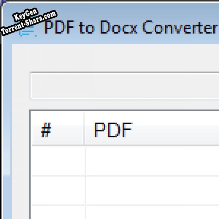 Ключ активации для PDF to Docx Converter