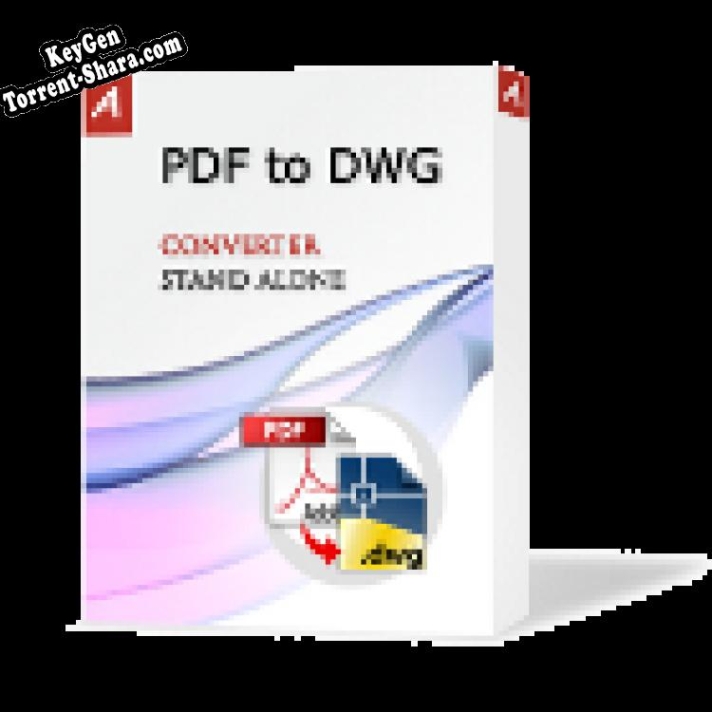 Регистрационный ключ к программе  PDF to DWG Converter