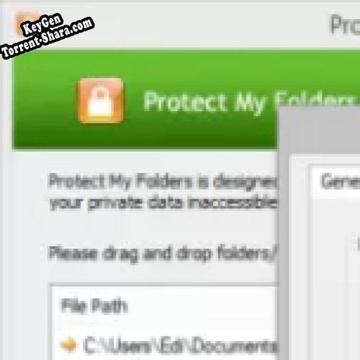 Генератор ключей (keygen)  Protect My Folders