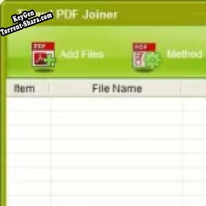 Key генератор для  Tipard PDF Joiner