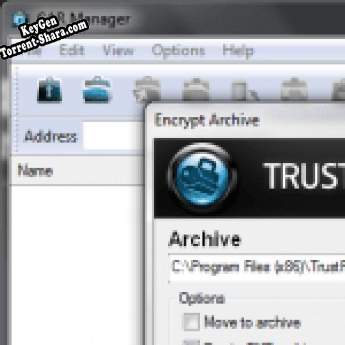 Регистрационный ключ к программе  TrustPort Tools