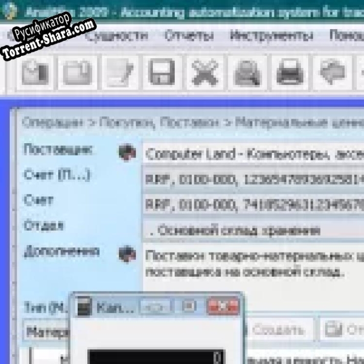 Русификатор для Analitika 2009 net