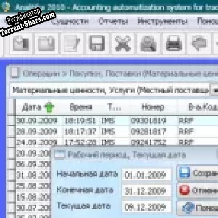 Русификатор для Analitika 2010 net