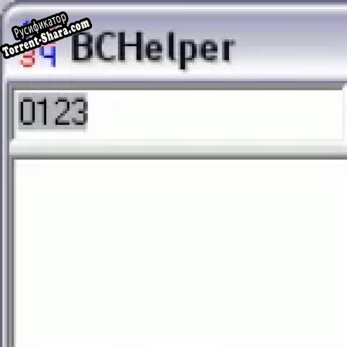 Русификатор для BCHelper