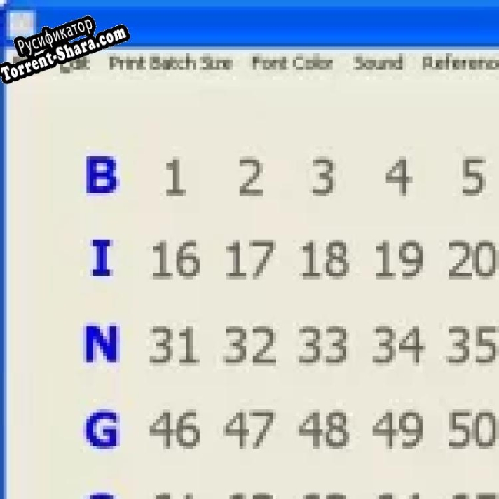 Русификатор для Bingo Caller