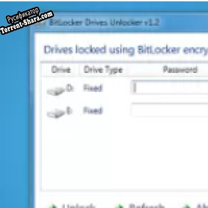 Русификатор для BitLocker Drives Unlocker