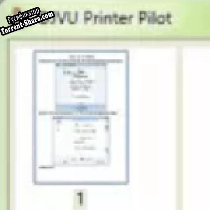 Русификатор для DjVu Printer Pilot